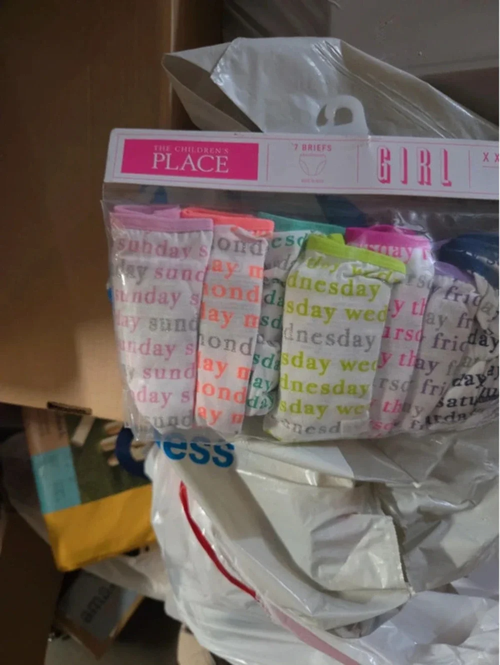 Girls briefs 7 pairs size XXL 16